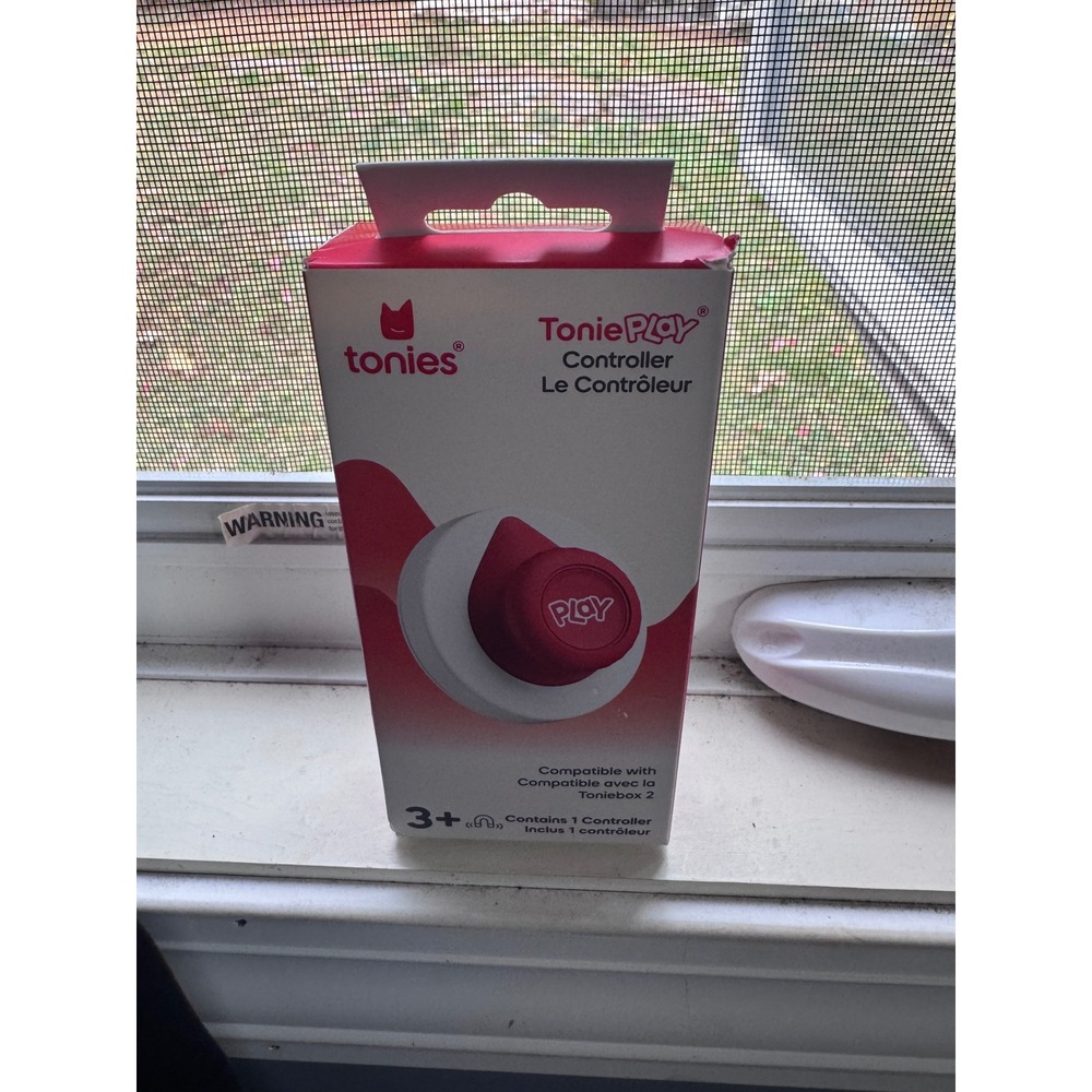 Tonies ToniePlay Controller for Toniebox 2 Red White Interactive Game Accessory